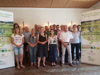 1. Bio-Forum der Bio-Musterregion Ravensburg Gruppenbild beim 1. Bio-Forum