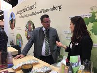 Minister Hauk am BMR-Stand