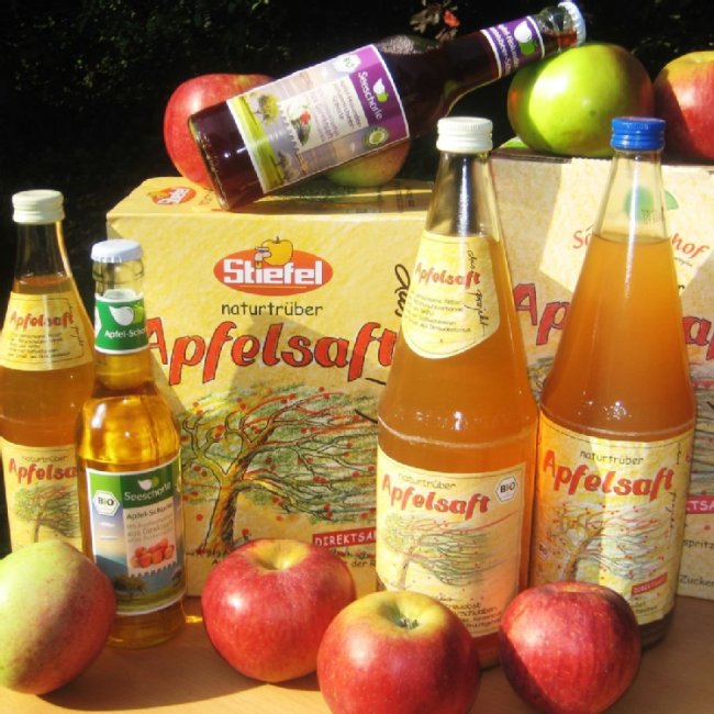 Übersicht Saftprodukte