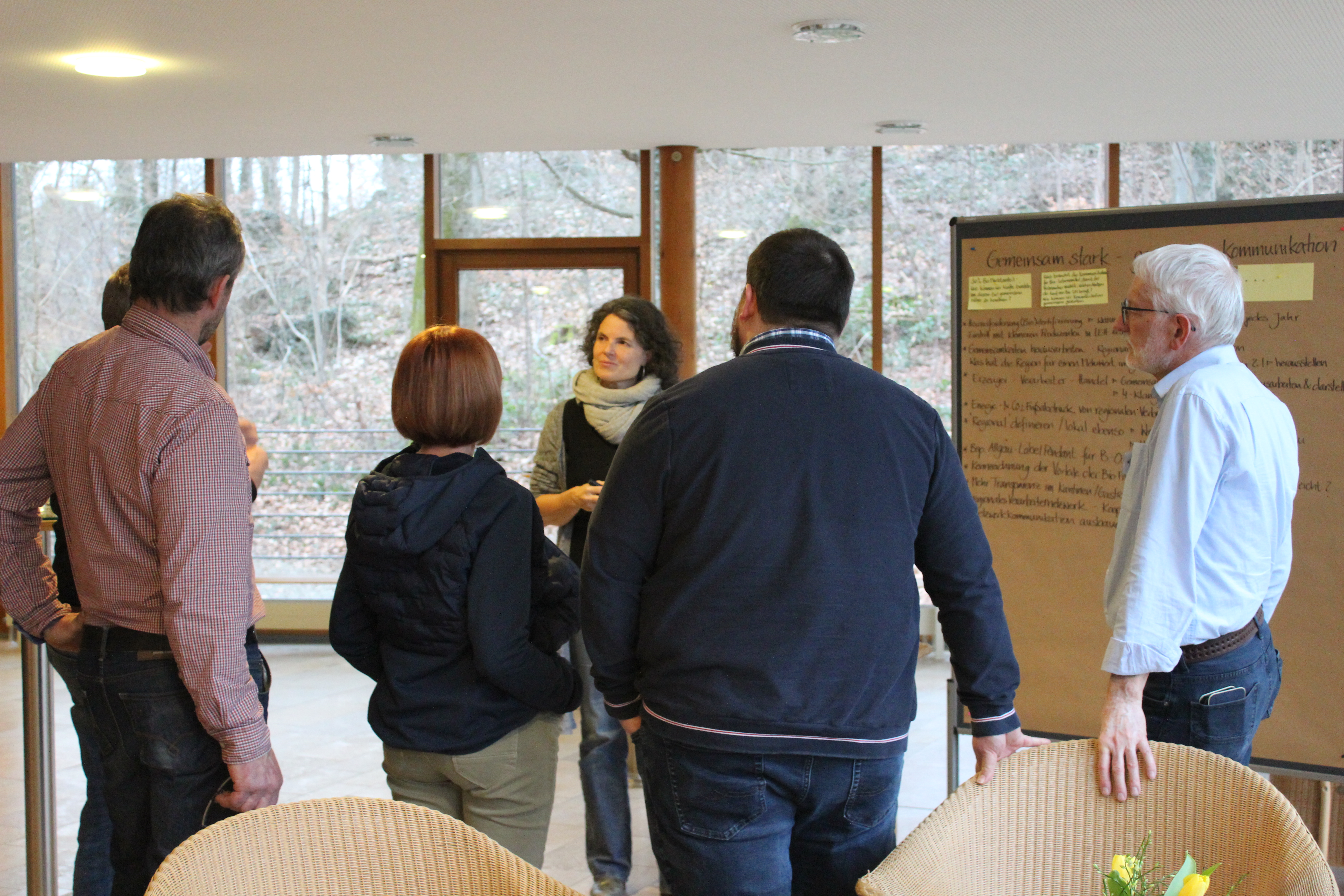 Teilnehmende beim Workshop zur gemeinsamen Kommunikation
