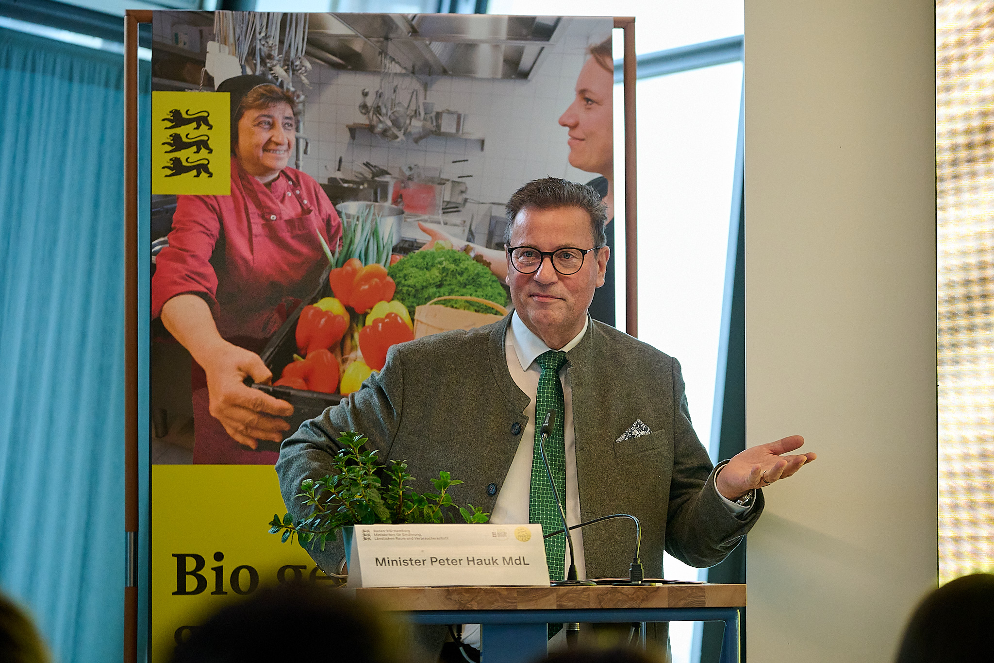 Minister Peter Hauk MdL