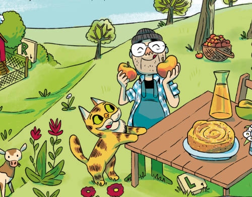 Kater Leopold und Bauer Arnold