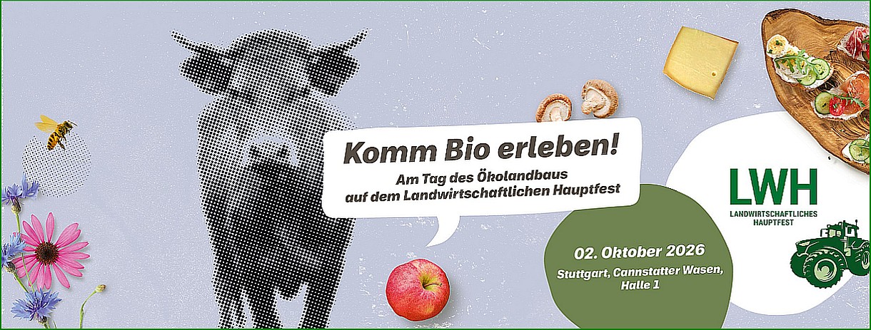 2. Oktober Tag des Ökolandbaus auf dem Landwirtschaftlichen Hauptfest