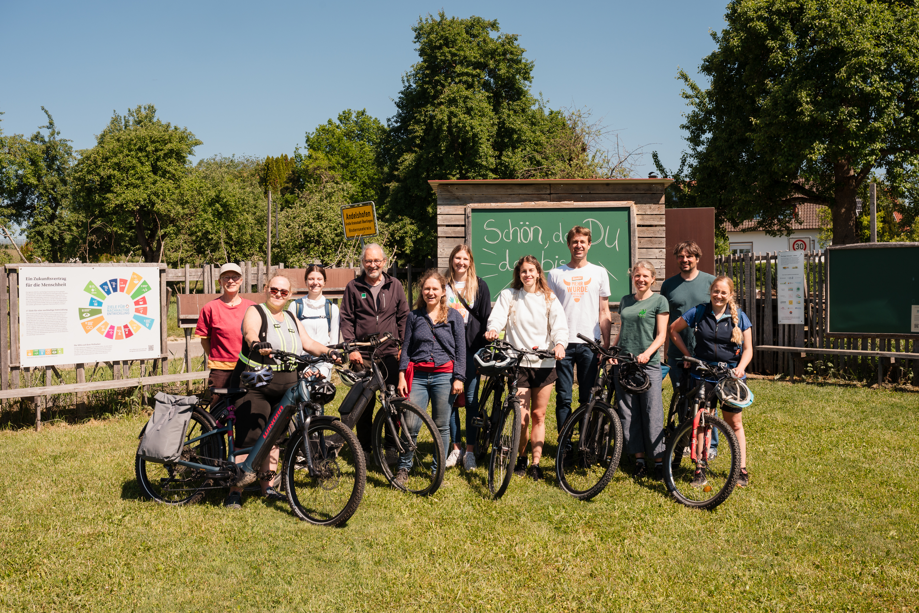 Gruppenbild Fahrradtour