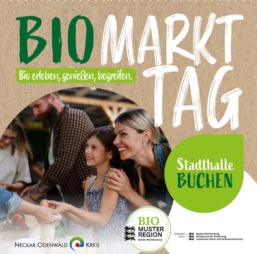 Plakat Bio-Markttag