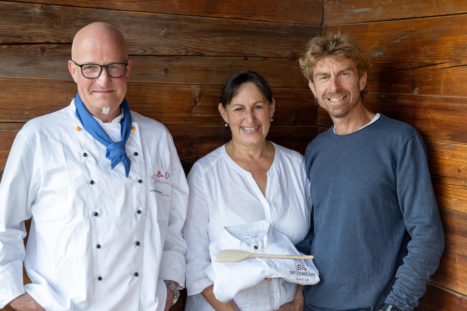 Christopher Hinze, Renate Lieb und Elmar Seck